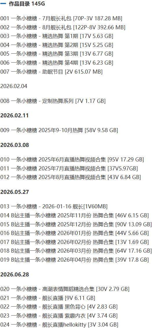 一条小糖糖 – 舰长充电等写真&视频合集【持续更新中】-2 一条小糖糖 – 舰长充电等写真&视频合集【持续更新中】-2